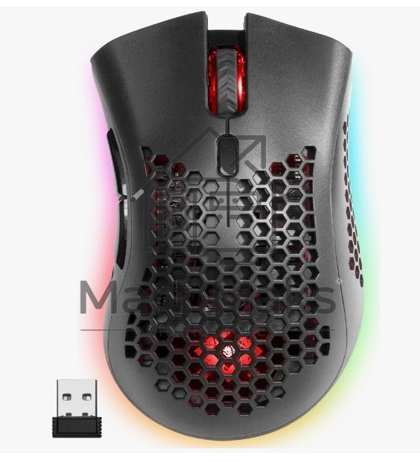 Мышь беспроводная Defender Warlock GM-709L черный, 2400 dpi, радиоканал, USB, кнопки - 8