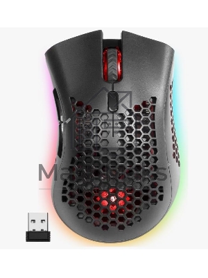 Мышь беспроводная Defender Warlock GM-709L черный, 2400 dpi, радиоканал, USB, кнопки - 8