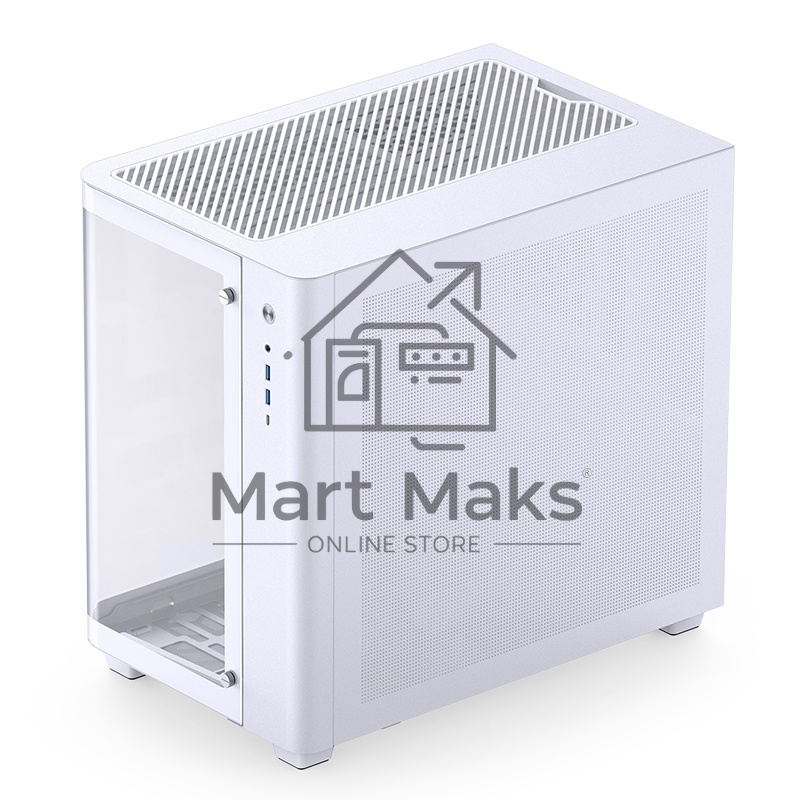 Корпус без блока питания Корпус JONSBO TK-3 White ATX без БП, mini-ITX, micro-ATX, белый