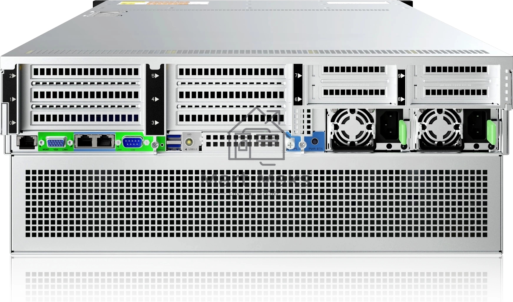 Сервер IRU Rock g4224p 2x4310 2x32Gb 9361-8I AST2500 2P 1G 2x1300W w/o OS