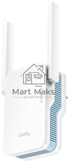 Повторитель беспроводного сигнала Cudy RE1200 AC1200 10/100BASE-TX/Wi-Fi белый