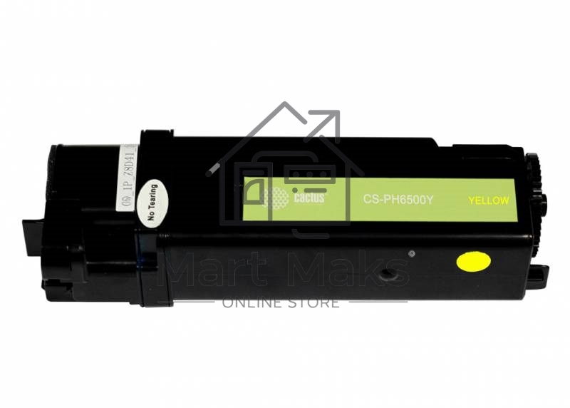 Картридж лазерный Cactus CS-PH6500Y (106R01603) желтый (2500 стр.) для Xerox 6500/6505