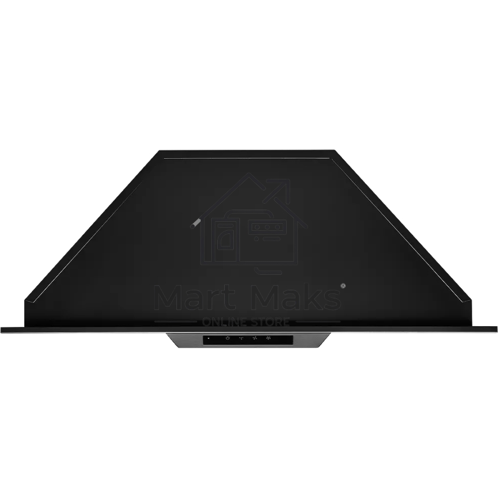 Вытяжка встраиваемая Kuppersberg INLINEA 72 Black, ширина 72 см, отвод/рециркуляция, 850 м3/час, электронное сенсорное управление, таймер, пульт ДУ, 3 скорости, светодиодное освещение 2х3,5 Вт, металлический жироулавливающий фильтр, угольный фильтр С6С (о