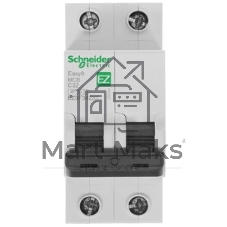 Выключатель автоматический модульный 2п C 32А 4.5кА City9 Set 230В SE C9F34232
