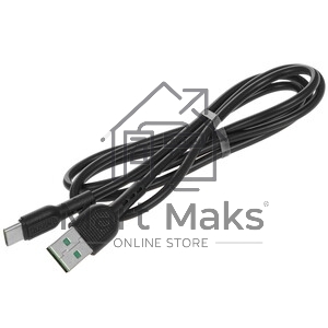 Кабель USB 2.0 HOCO X33, AM/Type-C, черный, 1м, 5А