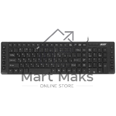 Клавиатура проводная Acer OKW010 ZL.KBDEE.002, USB, черный