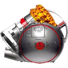 Пылесос Dyson CY26 Multifloor 2 серебристый/золотистый, 160/700 Вт, уборка сухая, пылесборник контейнер 1.6 л
