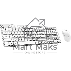 Комплект клавиатура и мышь MSI FORGE K210 W COMBO WHITE RU