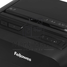 Шредер Fellowes AutoMax 80M FS-46215, минирезка, DIN P-4, 4х12 мм, автоподача 80 лст., 17 лтр., автореверс, уничт.: скобы, скрепки, пл. карты