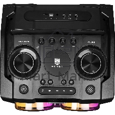 Колонка портативная Ural 23 черный 2000W 1.1 BT/3.5Jack/USB-C 15м 7000mAh (УРАЛ МОЛОТ 23)