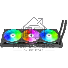 Система водяного охлаждения Thermaltake TH360 V3 Ultra ARGB Soc-AM5/AM4/1200/1700/1851 черный 4-pin 37.8dB Al LCD 365W Ret (CL-W474-PL12SW-A)
