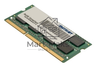 Оперативная память Patriot, DDR3L, 4GB (1x4 GB), 1600 MHz, CL11, SO-DIMM