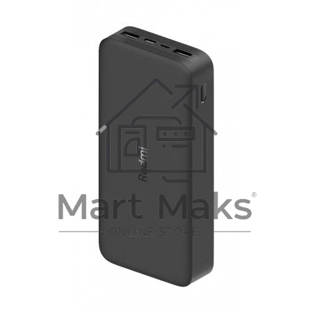 Портативный аккумулятор 20000mAh Xiaomi Redmi 18W Fast Charge Power Bank (черный) 20000mAh Redmi 18W Fast Charge Power Bank (черный)
