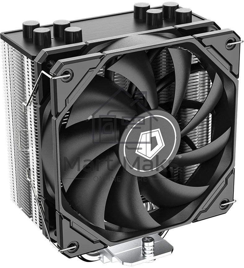 Кулер ID-COOLING SE-224-XTS черный 120мм алюминий+медь 1500rpm 28.9db 4-pin 220W 151мм