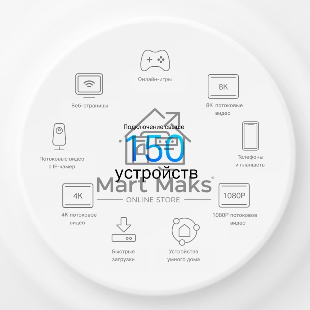 Модуль Mesh Wi-Fi 6 TP-Link Deco X50-Outdoor(1-pack) AX3000 для улицы и помещений