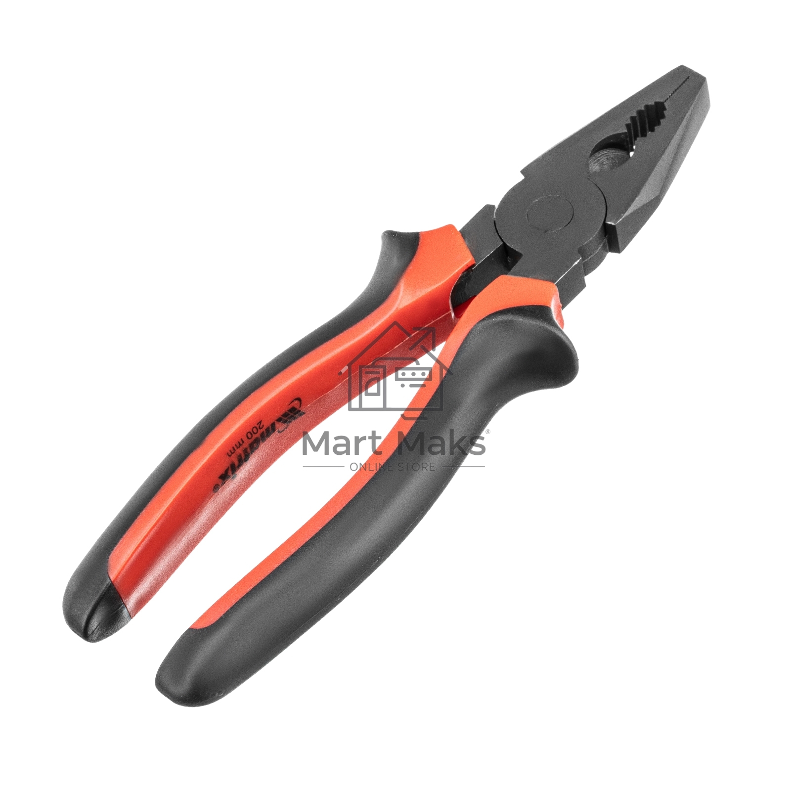 Плоскогубцы MATRIX Black Nickel, 200 мм, комбинированные, двухкомпонентные рукоятки 16983