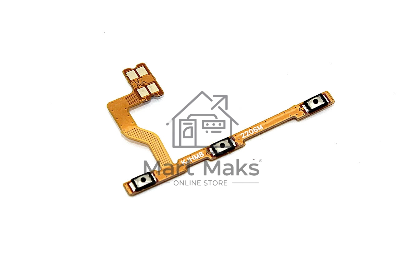 Шлейф кнопки включения и кнопок громкости для Xiaomi Redmi 8A