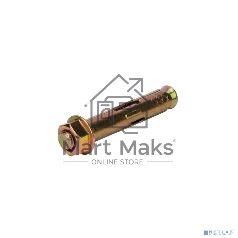 Болт анкерный с гайкой Kranz (KR-01-3818-013) 10х50мм, пакет (4 шт/уп)