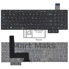 Клавиатура для ноутбука Asus G750 G750JX G750JW черная без рамки Клавиатура для ноутбука Asus G750 G750JX G750JW черная без рамки