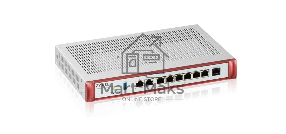 Межсетевой экран Zyxel USG FLEX 200H, Rack, 2xRJ-45: 1/2.5G (LAN/WAN), 6xRJ-45: 1G (LAN/WAN), 1xUSB3.0 (Не продается отдельно, только в составе комплекта)