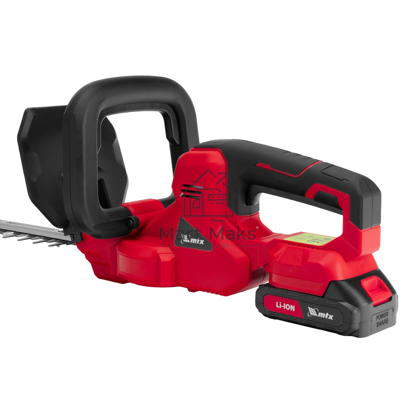 Кусторез аккумуляторный HT-510, нож 510 мм, Li-Ion, 20 В  MTX