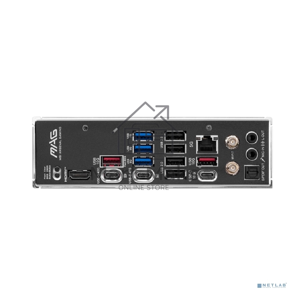 Материнская плата MSI MAG X870 TOMAHAWK WIFI, AM5, AMD X870, 4xDDR5, 4xSATA, 4xM.2, 1xPCI-E 3.0 x1, 1xPCI-E 4.0 x4, 1xPCI-E 5.0 x16, 1xHDMI, 2xUSB Type-C, 1x2.5Gb LAN, 2xUSB-A 3.2 Gen 1, 2xUSB-A 3.2 Gen 2, 2x3.5 мм, 7.1, Standard-ATX