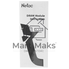 Оперативная память NETAC Basic, DDR4, 8GB (1x8GB), 3200MHz, CL16, DIMM