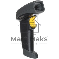 Сканер штрих-кода ручной Mindeo 2D MD6600-SR 2D имидж, проводной, 100 скан/сек, USB с подставкой, черный