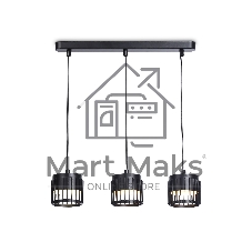 Светильник Ambrella light TN71175/3 BK черный GX53/3 400*100*1080