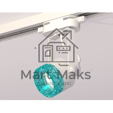 Светильник Ambrella light XT6601063 WH/BL белый/голубой MR16 GU10 (C6601, N6153)