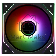 Кулер для корпуса Thermalright TL-M12R-S Reverse (124x120x25mm, 4-pin PWM, ARGB, 34.43CFM, 23.2dBA, 1500RPM, черный)