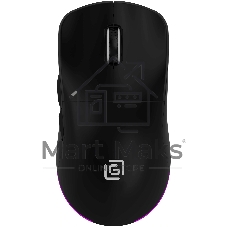 Мышь беспроводная Oklick 900GMW черный, 26000 dpi, радиоканал, Bluetooth, USB, кнопки - 6