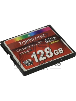Флеш карта CF 128Gb, Transcend Ultra Speed 800X