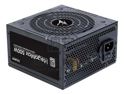 Блок питания Zalman ZM500-TXII V2 retail, 500Вт, 80 PLUS, 120мм, черный
