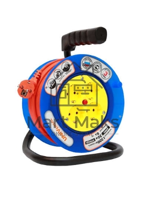 Удлинитель на катушке 4х30м без заземл. 6А IP20 У6-014 термо ПВС 2х0.75 UNIVersal 9632059