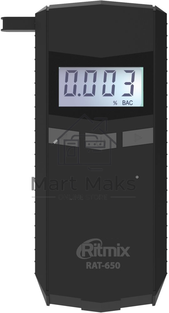 Алкотестер Ritmix RAT-650 электрохимический черный