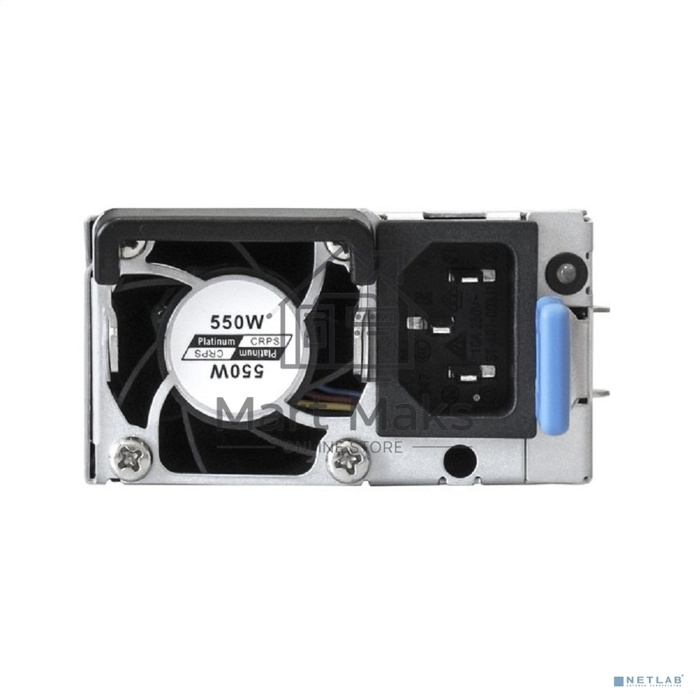 Серверный блок питания2U Redundant 2x550W ExeGate EX292321RUS Industrial-RTS550 (APFC, КПД 94% (80 PLUS Platinum), 4 cm fan, 24pin, 2x(4+4)pin, 2PCIe, 2SATA, 6IDE, Cable Management)