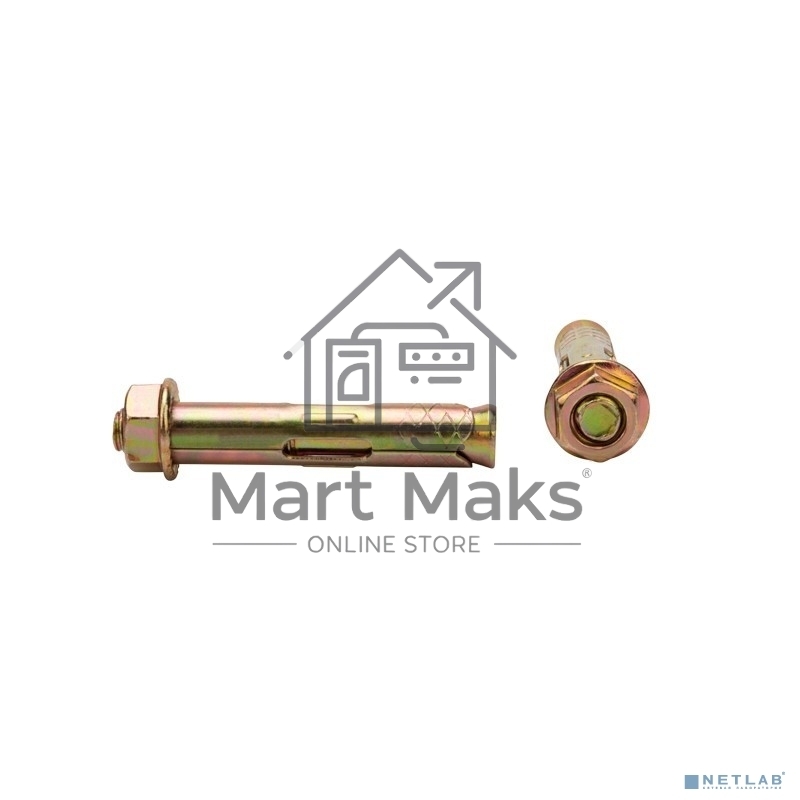 Болт анкерный с гайкой Kranz (KR-01-3818-013) 10х50мм, пакет (4 шт/уп)
