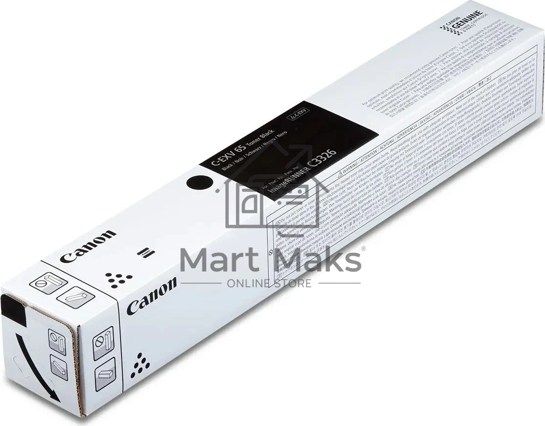Тонер C-EXV 65 Black (черный) для imageRUNNER C3326/C3326i, (ISO 17500 стр)