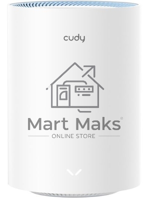 Бесшовный Mesh роутер Cudy M1200(1-Pack) AC1200 10/100BASE-TX белый
