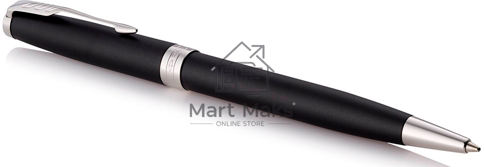 Ручка шариковая Parker Sonnet Core K529 (CW1931524) Matte Black CT M, черные чернила, подарочная коробка