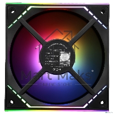 Кулер для корпуса Thermalright TL-M12R-S Reverse (124x120x25mm, 4-pin PWM, ARGB, 34.43CFM, 23.2dBA, 1500RPM, черный)