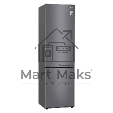 Холодильник LG GA-B509CLCL графитовый двухкамерный 277/107л морозилка снизу, No Frost