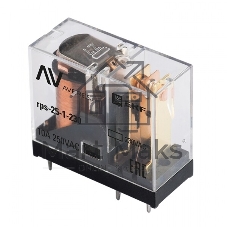 Реле промежуточное РП slim 25/1 10A 230В AC EKF AVERES