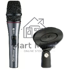 Микрофон Sennheiser e 865-S конденсаторный вокальный, суперкардиоида, бесшумный выключатель ON/OFF, 20 - 20000 Гц