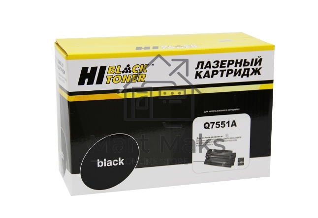 Картридж лазерный HP LJ P3005/M3027MFP/M3035MFP (Hi-Black) Q7551A, 6,5K