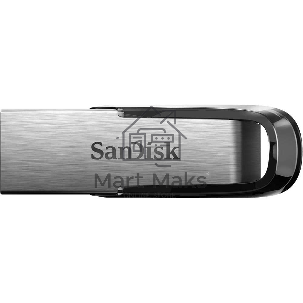 Флешка USB R/W R/W Sandisk 128Gb Cruzer Ultra Flair SDCZ73-128G-G46 USB3.0 серебристый/черный