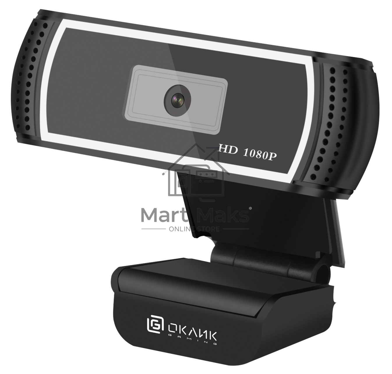 Камера Web Oklick/Оклик OK-C013FH черный 2Mpix (1920x1080) USB2.0 с микрофоном