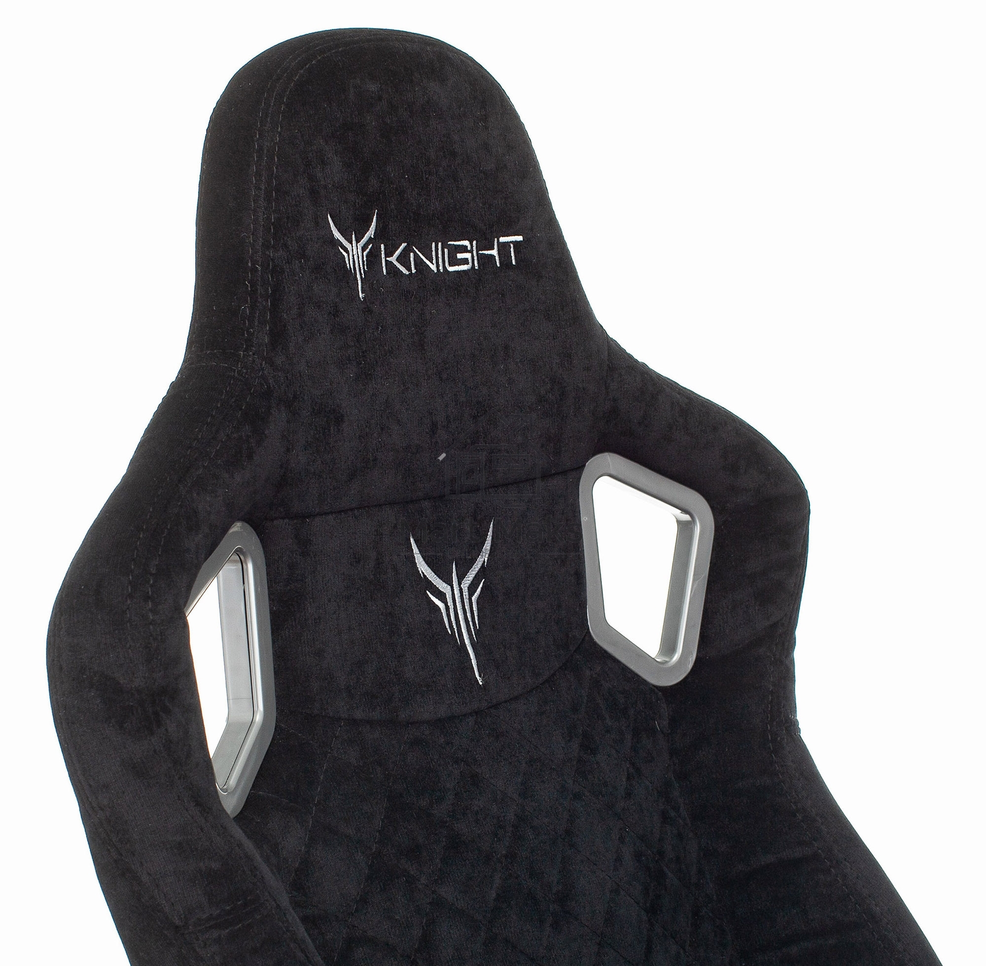 Кресло игровое Бюрократ Knight Outrider Light-20 черный с подголов. крестовина металл