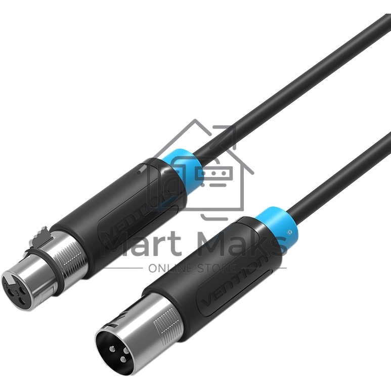Кабель Vention аудио XLR M/XLR F - 2м